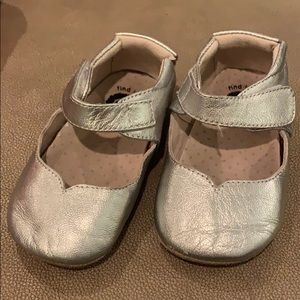 Livie and Luca silver Astrid Mary Janes